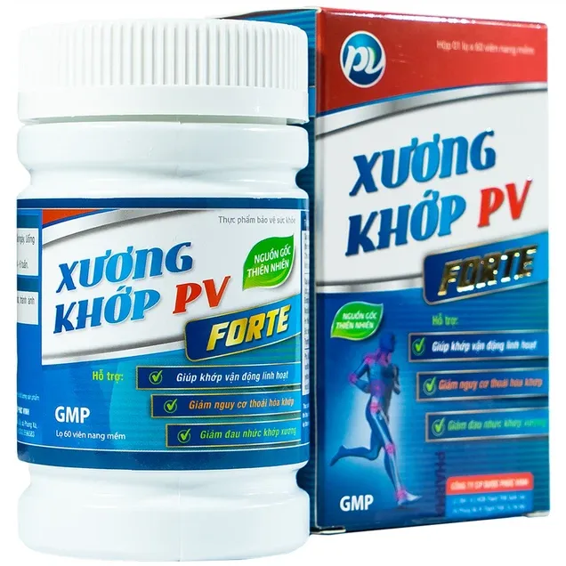 Thực phẩm bảo vệ sức khỏe Xương Khớp PV (60 viên) 2