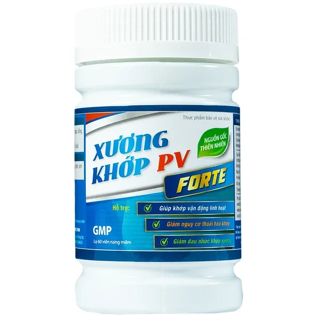 Thực phẩm bảo vệ sức khỏe Xương Khớp PV (60 viên) 3