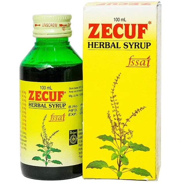 Thực phẩm bảo vệ sức khỏe Zecuf Herbal Syrup (100ml)