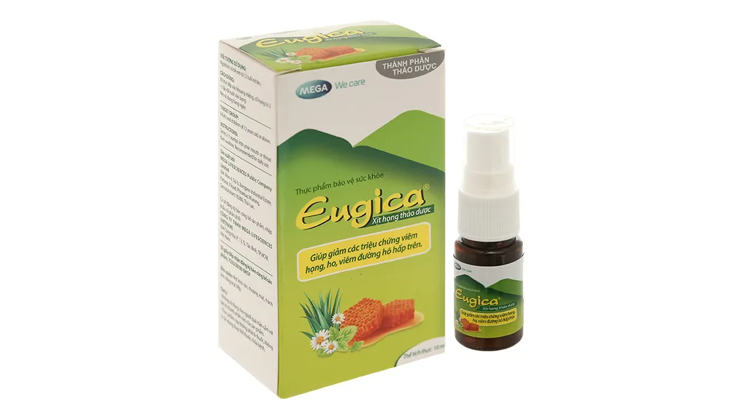 Thực phẩm bảo vệ sức khoẻ: Eugica Mouth Spray 2