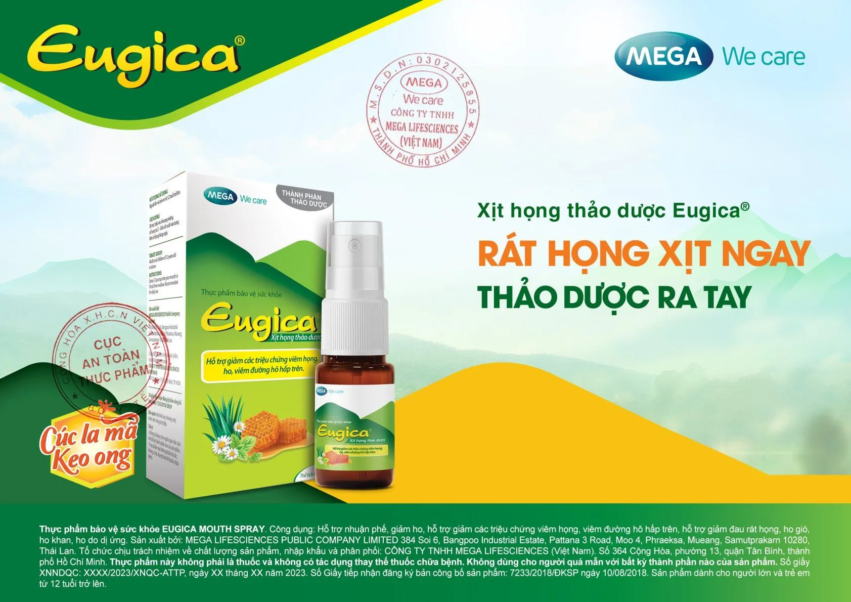 Thực phẩm bảo vệ sức khoẻ: Eugica Mouth Spray 8