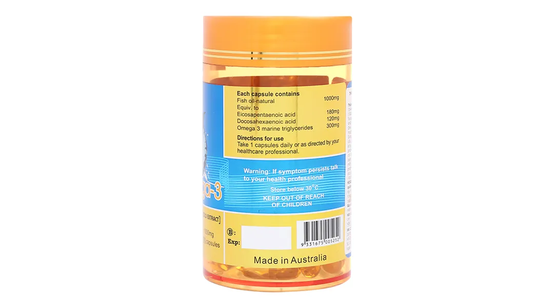 Thực phẩm bảo vệ sức khoẻ: Omega 3 12