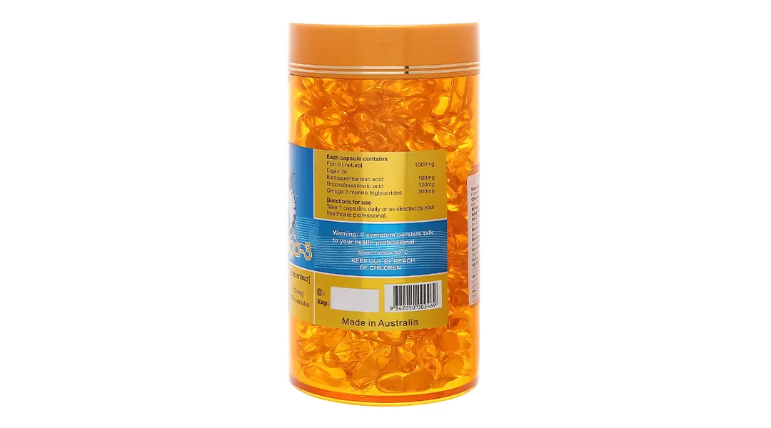 Thực phẩm bảo vệ sức khoẻ: Omega 3 3