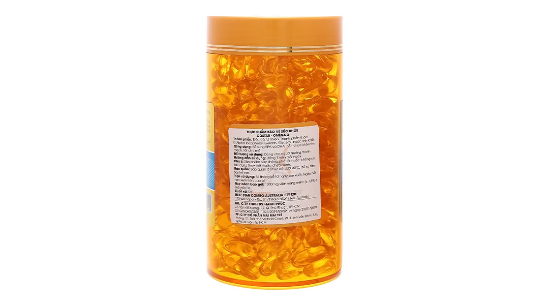 Thực phẩm bảo vệ sức khoẻ: Omega 3 4