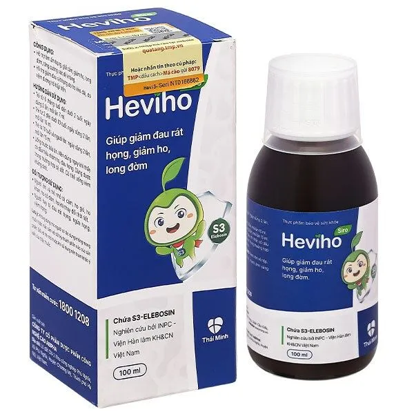 Thực phẩm bảo vệ sức khoẻ: Siro Heviho