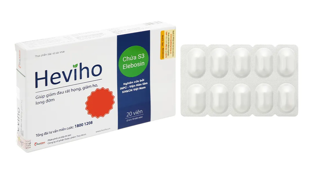 Thực phẩm bảo vệ sức khoẻ: Siro Heviho 26