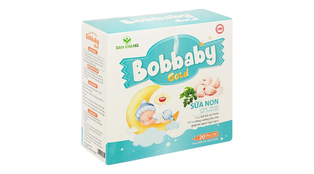 Thực phẩm bảo vệ sức khoẻ: Siro ăn ngon ngủ ngon Bobbaby gold 2