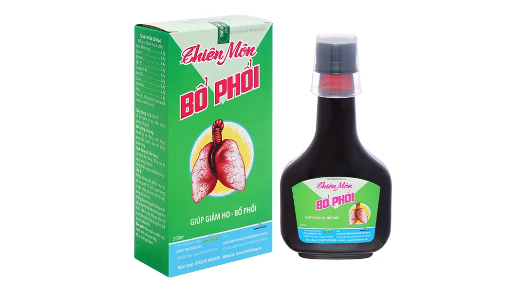 Thực phẩm bảo vệ sức khoẻ: Thiên Môn Bổ Phổi 2