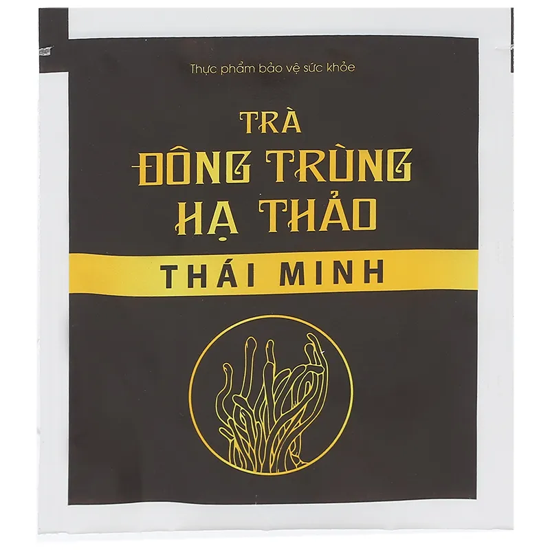 Thực phẩm bảo vệ sức khoẻ: Trà đông trùng hạ thảo Thái Minh 8
