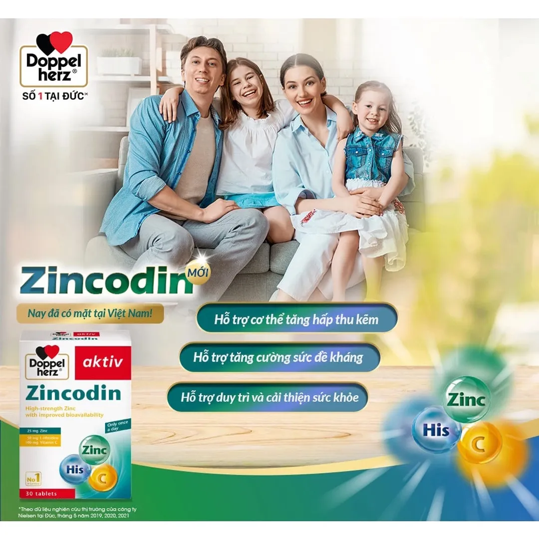 Thực Phẩm Bảo Vệ Sức Khoẻ A-Z Zincodin 4