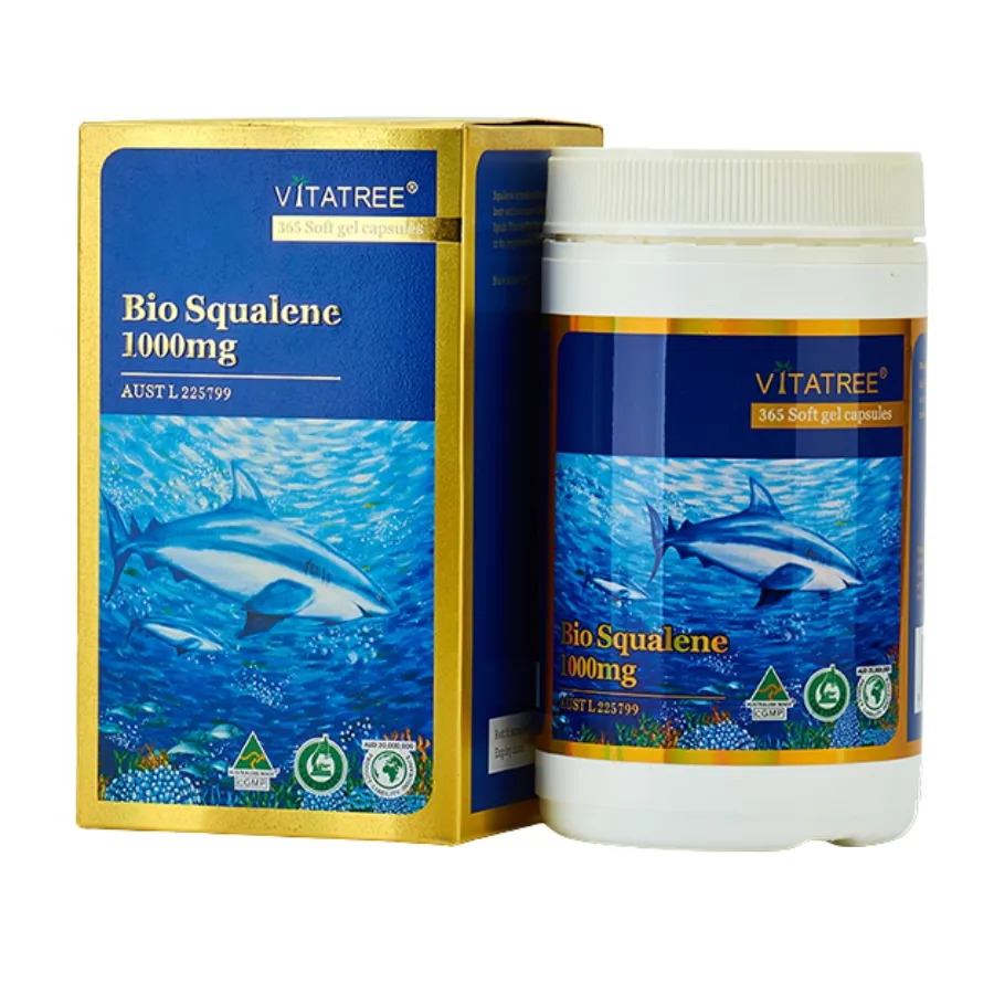 Thực phẩm bảo vệ sức khoẻ Bio Squalene 1000mg Vitatree (Hộp 365 viên)