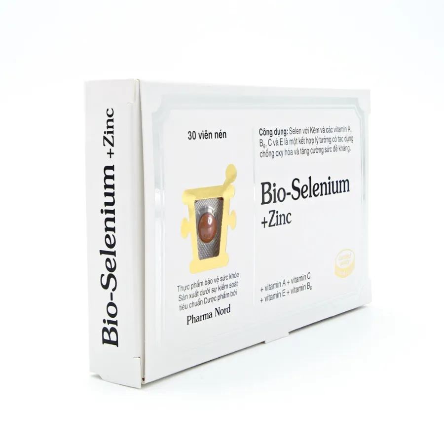 Thực phẩm bảo vệ sức khoẻ Bio-Selenium + Zinc chống oxy hóa và tăng cường sức đề kháng (Hộp 30 viên) 3