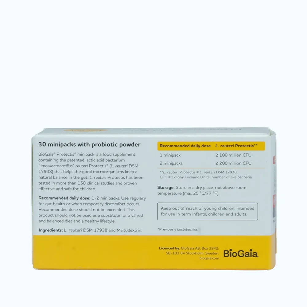 Thực phẩm bảo vệ sức khoẻ BioGaia Protectis Minipack 3