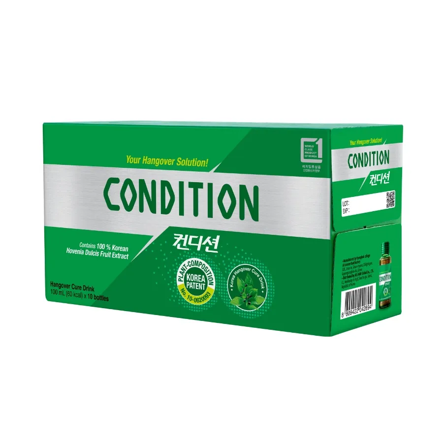 Thực phẩm bảo vệ sức khoẻ Condition hỗ trợ giải độc gan, giải rượu (100ml) 4