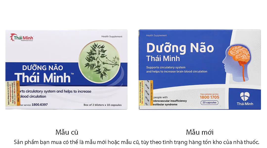 Thực phẩm bảo vệ sức khoẻ Dưỡng Não Thái Minh 2