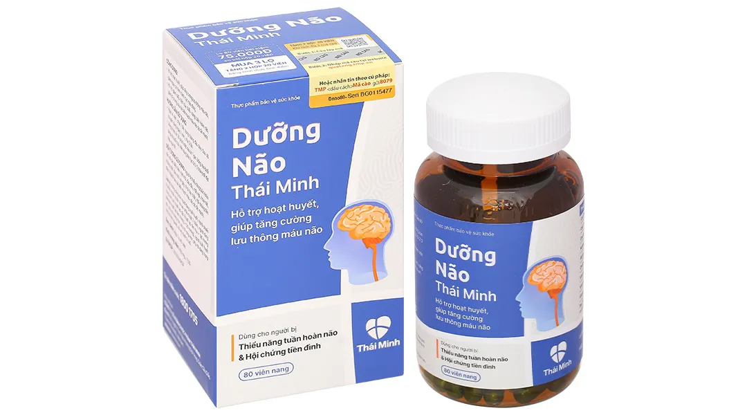 Thực phẩm bảo vệ sức khoẻ Dưỡng Não Thái Minh 19