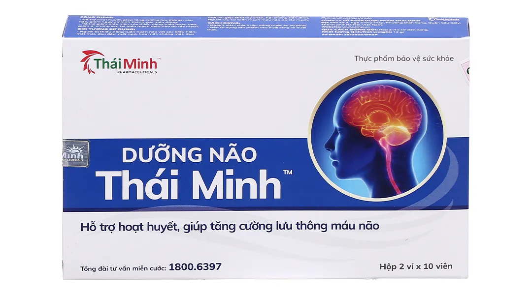 Thực phẩm bảo vệ sức khoẻ Dưỡng Não Thái Minh 4