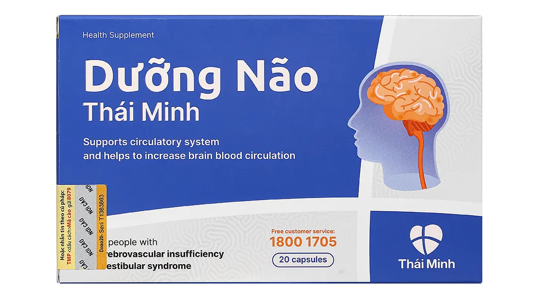 Thực phẩm bảo vệ sức khoẻ Dưỡng Não Thái Minh 11