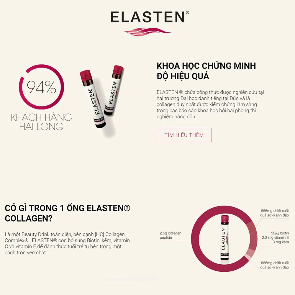 Thực Phẩm Bảo Vệ Sức Khoẻ Elasten 6