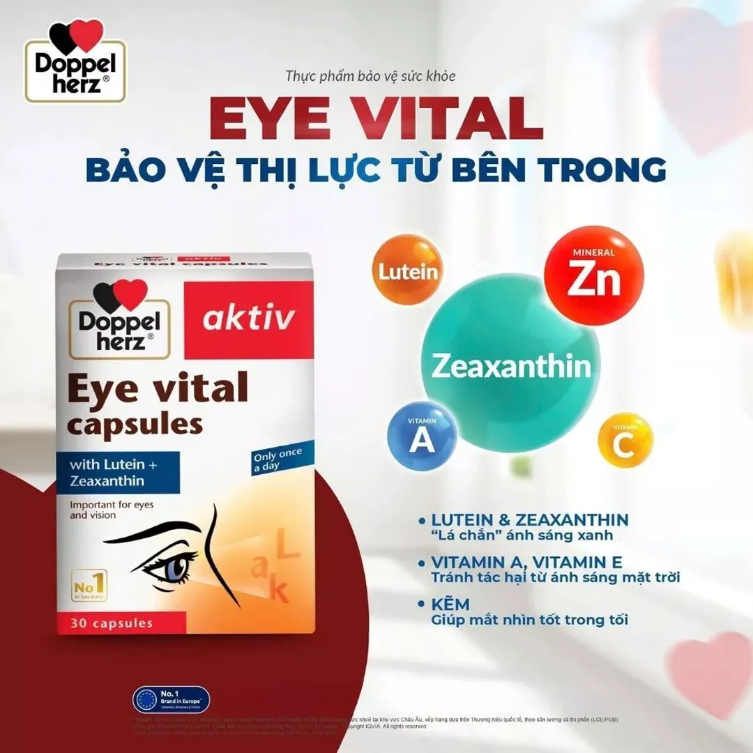 Thực Phẩm Bảo Vệ Sức Khoẻ Eye Vital Capsules 4