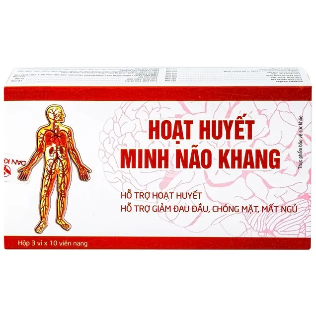 Thực phẩm bảo vệ sức khoẻ Hoạt Huyết Minh Não Khang Extra (30 viên)