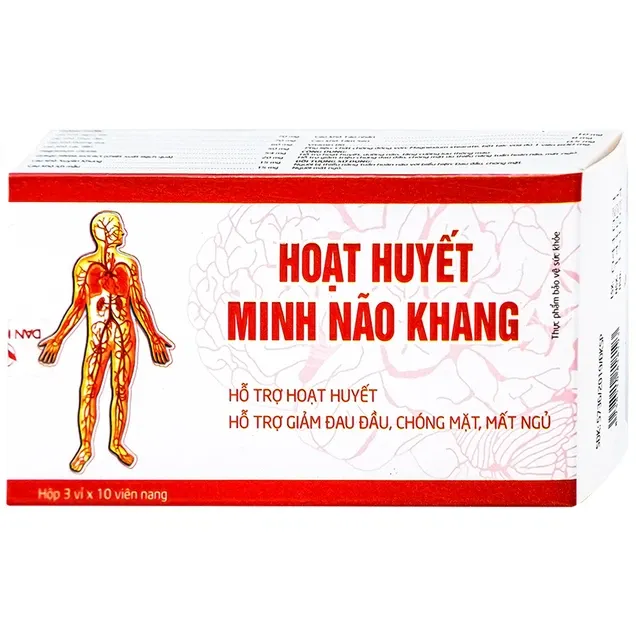 Thực phẩm bảo vệ sức khoẻ Hoạt Huyết Minh Não Khang Extra (30 viên) 3