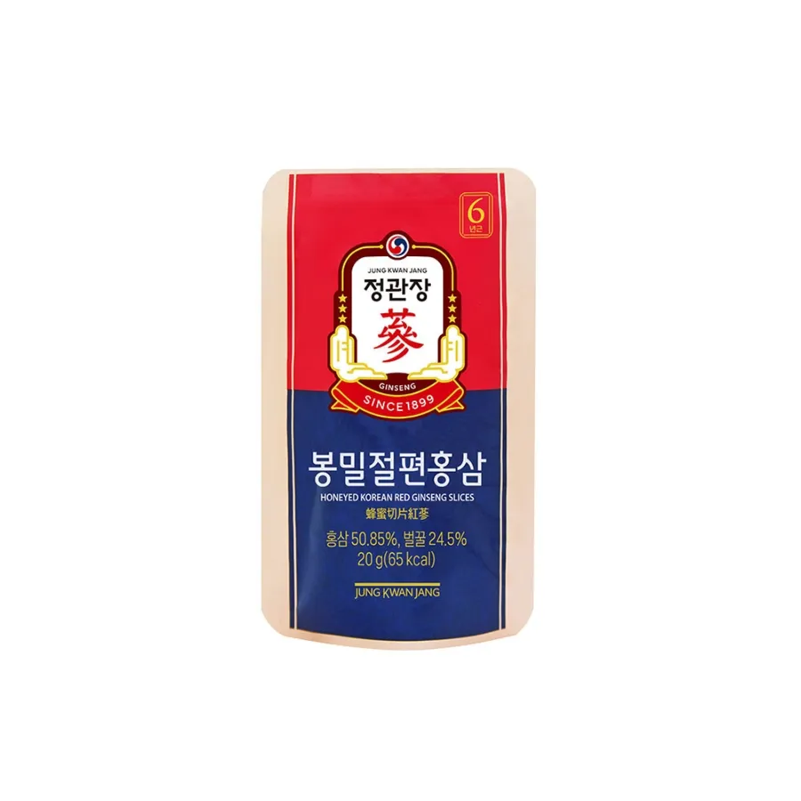 Thực phẩm bảo vệ sức khoẻ Honeyed Korean Red Ginseng Slice - Hộp 6 gói 2