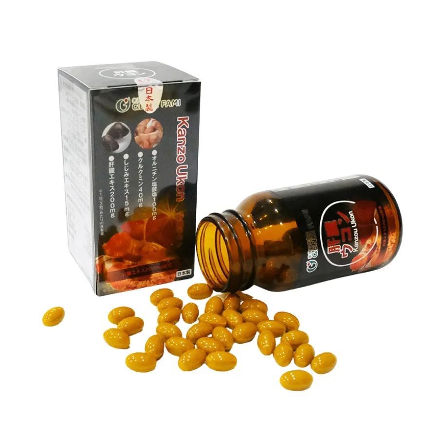 Thực phẩm bảo vệ sức khoẻ Kanzou Ukon hỗ trợ bảo vệ gan - Hộp 90 viên 3