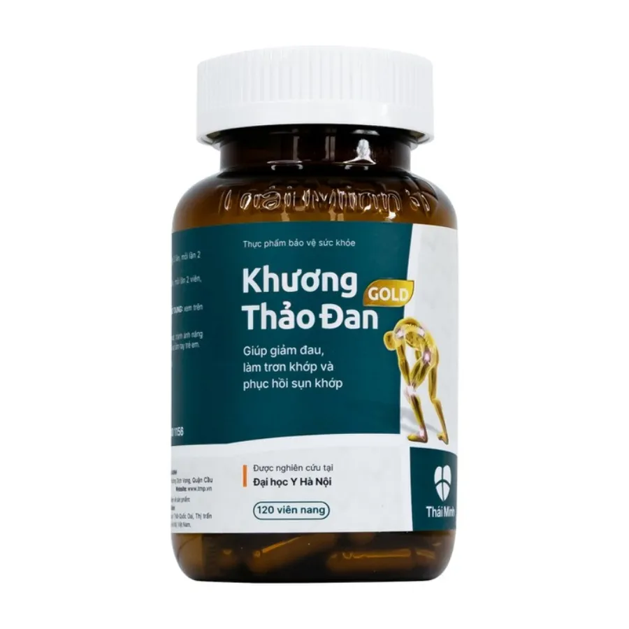 Viên uống Khương Thảo Đan Gold (Hộp 30 viên) giúp phục hồi sụn khớp 2