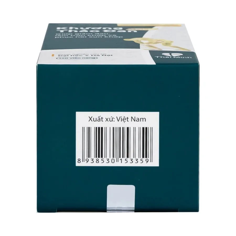Viên uống Khương Thảo Đan Gold (Hộp 30 viên) giúp phục hồi sụn khớp 13