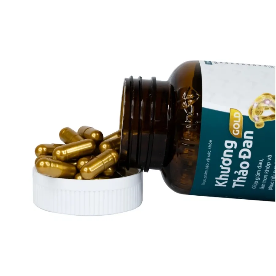 Viên uống Khương Thảo Đan Gold (Hộp 30 viên) giúp phục hồi sụn khớp 6