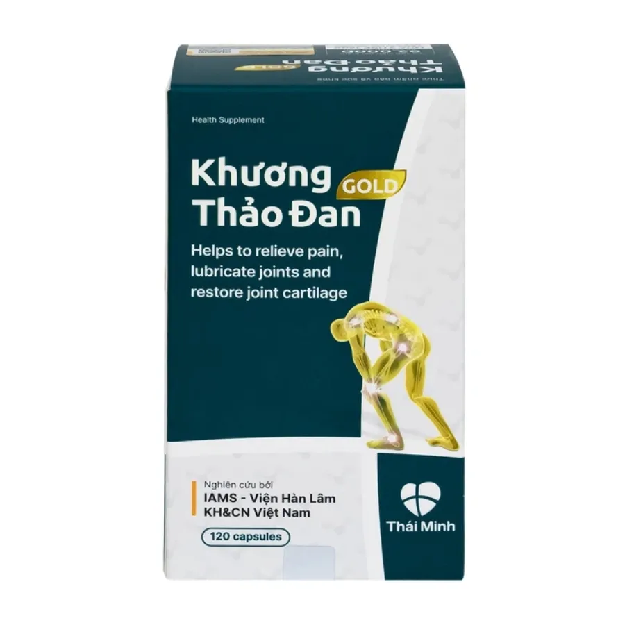 Viên uống Khương Thảo Đan Gold (Hộp 30 viên) giúp phục hồi sụn khớp 7