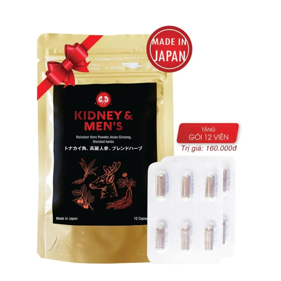 Thực phẩm bảo vệ sức khoẻ Kidney Men's tăng cường sinh lý nam giới - Hộp 180 viên 2
