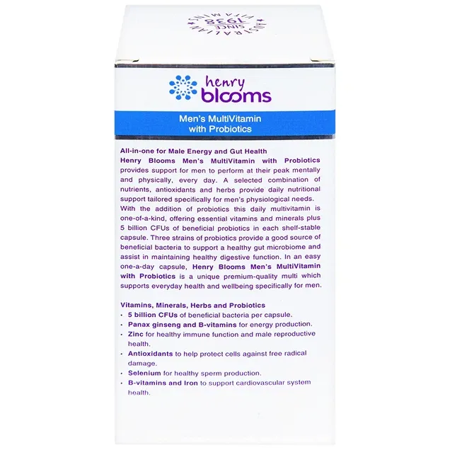 Thực phẩm bảo vệ sức khoẻ Men's Multivitamin with probiotics (30 viên) 4
