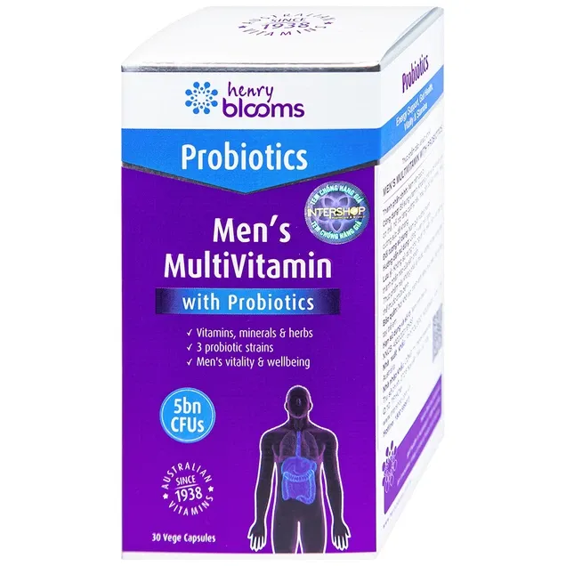 Thực phẩm bảo vệ sức khoẻ Men's Multivitamin with probiotics (30 viên) 6