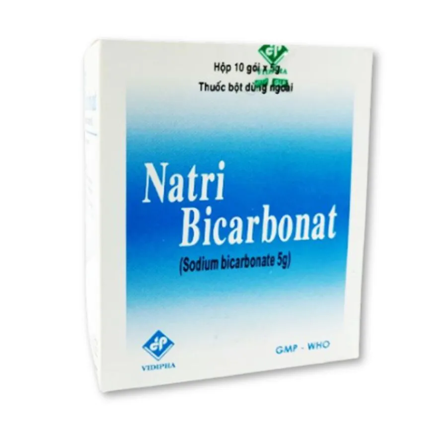 Thực phẩm bảo vệ sức khoẻ Natri Hydrocarbonat 450mg hỗ trợ trung hòa acid dạ dày, kiềm hóa nước tiểu (Hộp 10 bịch) 2