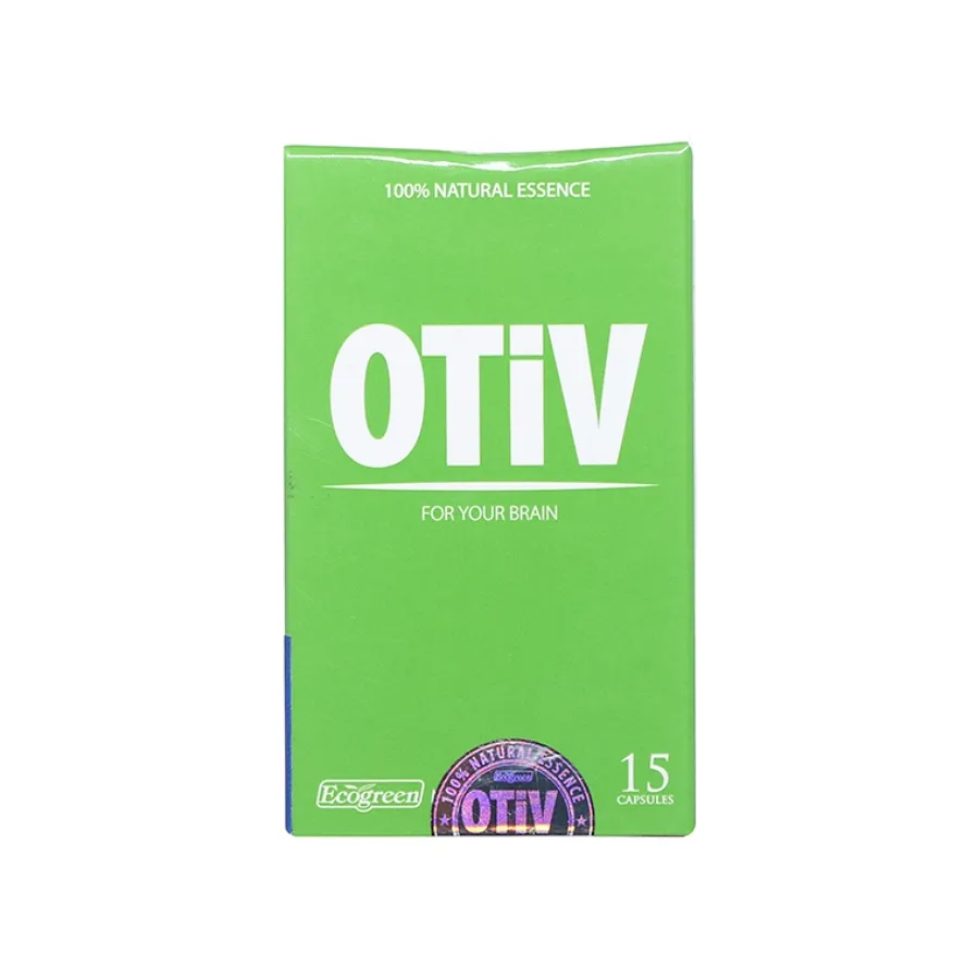 Thực Phẩm Bảo Vệ Sức Khoẻ OTIV Hỗ Trợ Cải Thiện Đau Đầu, Mất Ngủ - Hộp 15 viên