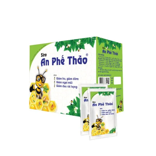 Thực phẩm bảo vệ sức khoẻ Siro ho An Phế Thảo (Hộp 25 gói)
