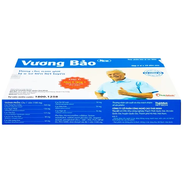 Thực phẩm bảo vệ sức khoẻ Vương Bảo (20 viên) 5