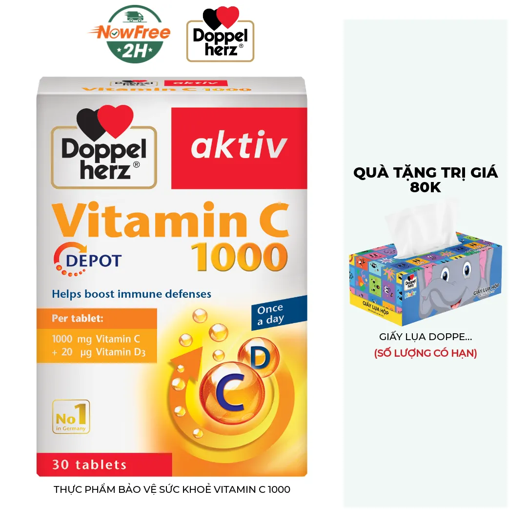 Thực Phẩm Bảo Vệ Sức Khoẻ Vitamin C 1000 