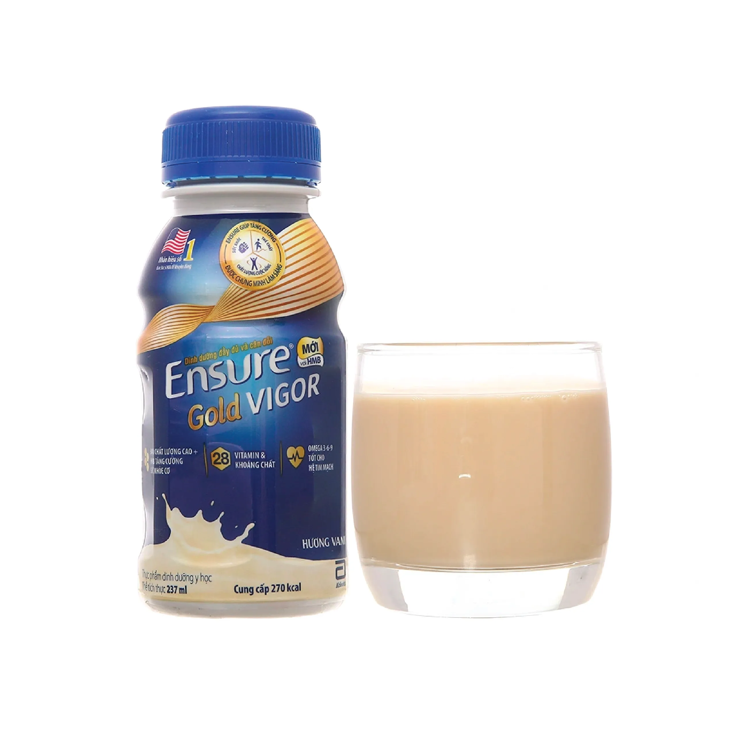 Thực phẩm dinh dưỡng y học Ensure Gold Vigor (237ml) 2