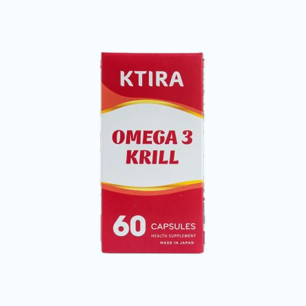 Thực phẩm Ktira Omega 3 Krill bổ não, hỗ trợ tim mạch (60 viên) 2
