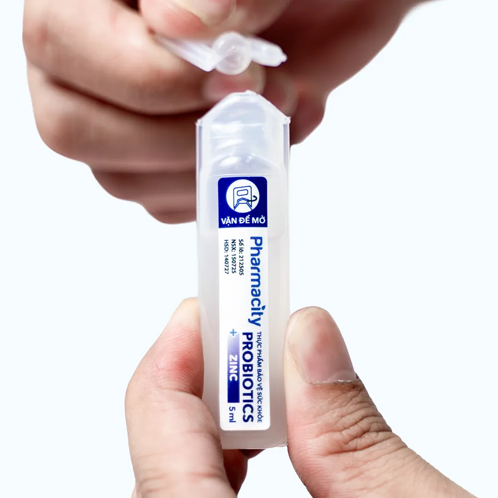 Thực phẩm Probiotics + Zinc bổ sung lợi khuẩn đường ruột (20 ống x 5ml) 7