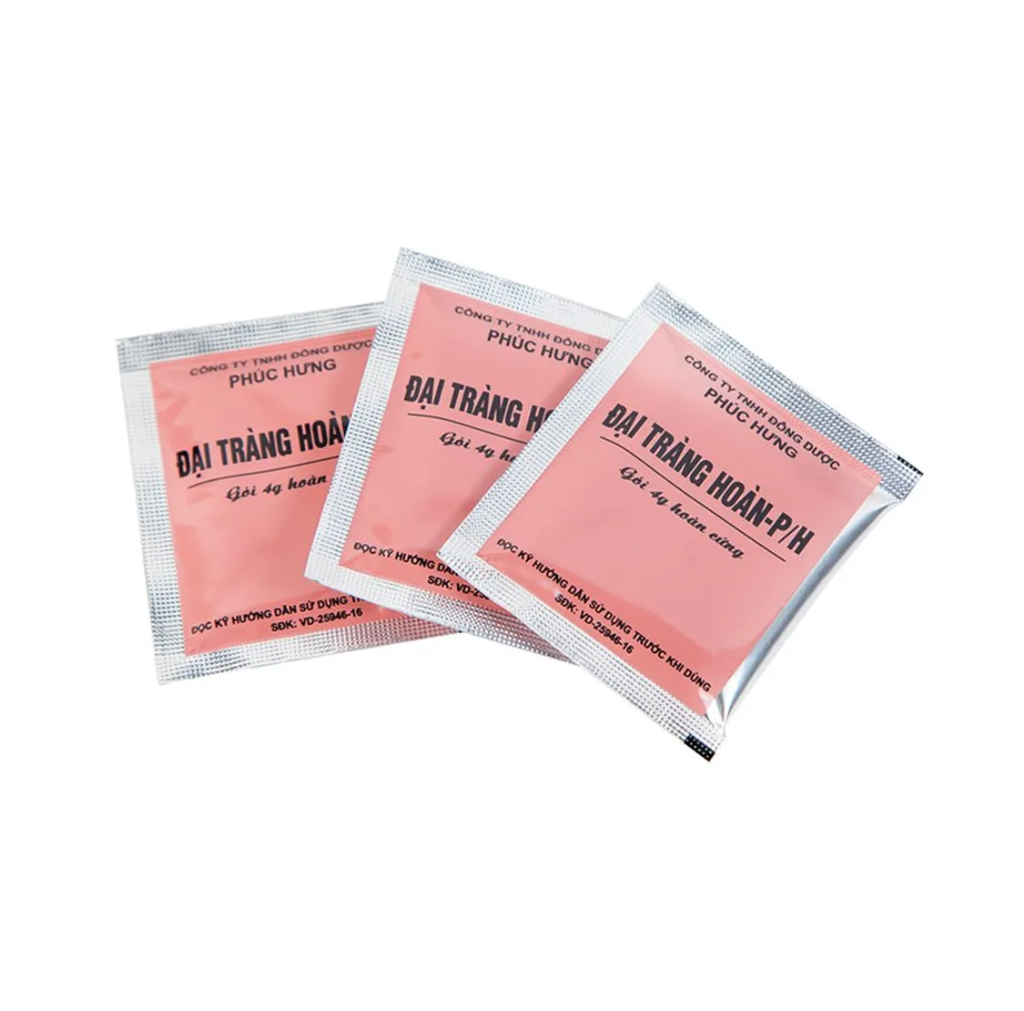 Thuốc Đại Tràng Hoàn P/H điều trị viêm đại tràng cấp và mãn tính (Hộp 10 gói x 4g) 2