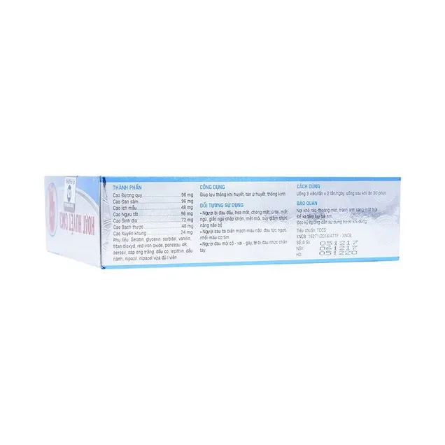 Thuốc Hoạt Huyết CM3 điều trị rối loạn tuần hoàn não do xơ vữa mạch máu ( 30 viên) 3