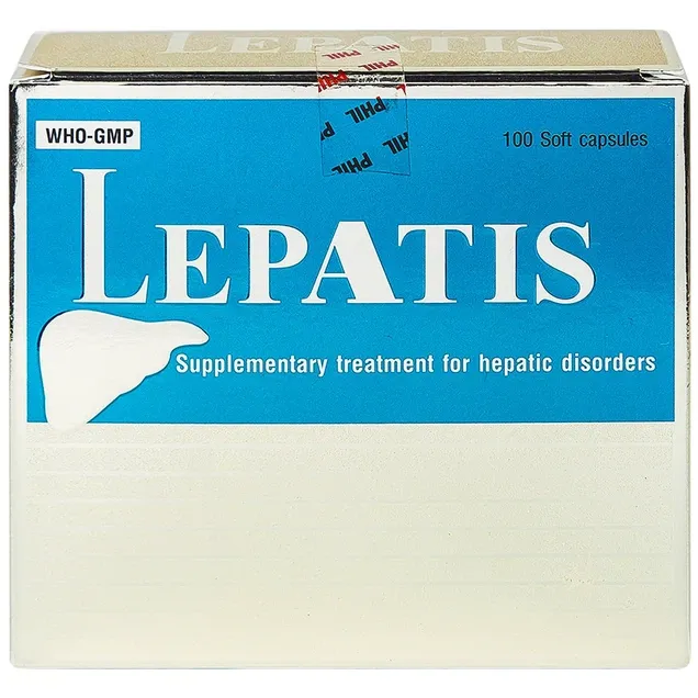 Thuốc Lepatis hỗ trợ điều trị rối loạn chức năng gan (Hộp 100 viên) 4