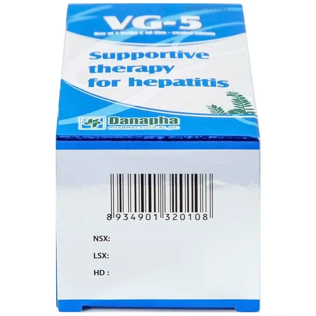 Thuốc VG-5 hỗ trợ điều trị viêm gan (40 viên) 6