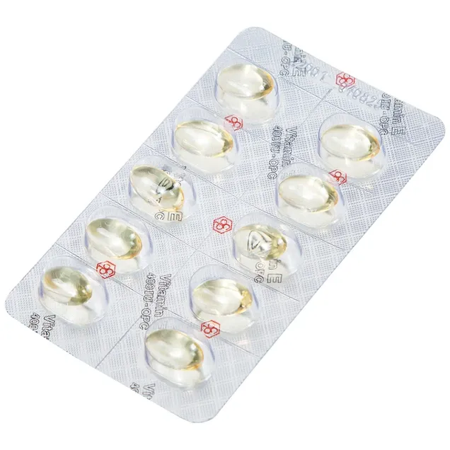Thuốc Vitamin E 400IU OPC hỗ trợ điều trị thiếu Vitamin E (4 vỉ x 10 viên) 2