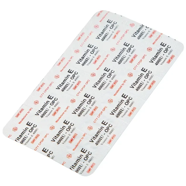 Thuốc Vitamin E 400IU OPC hỗ trợ điều trị thiếu Vitamin E (4 vỉ x 10 viên) 3