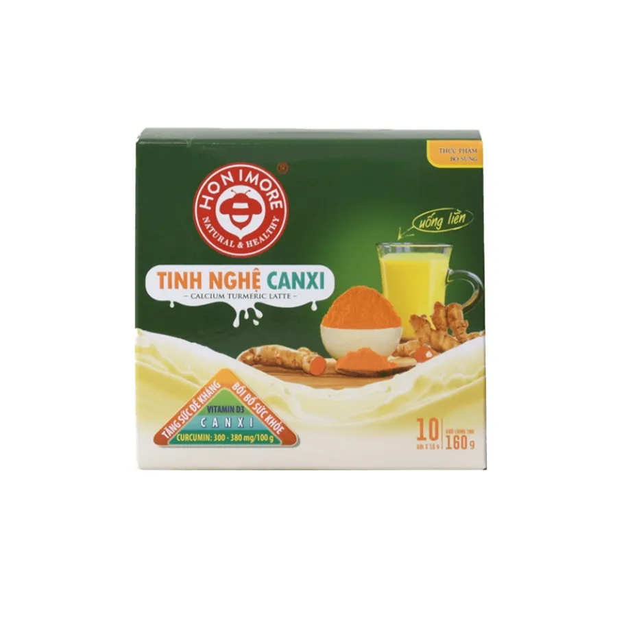 Tinh nghệ Canxi Honimore 160g